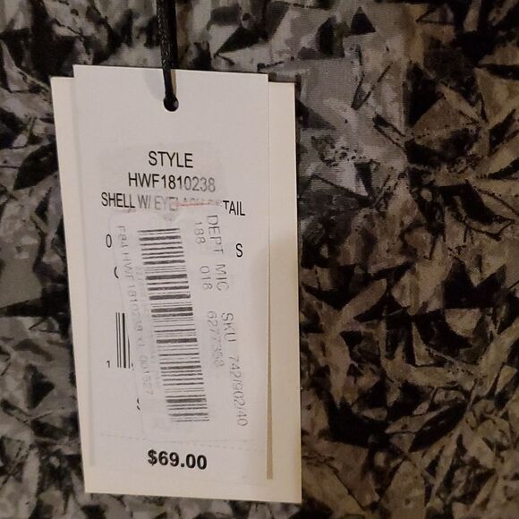 H by Halston tank top blouse New - Picture 3 of 6